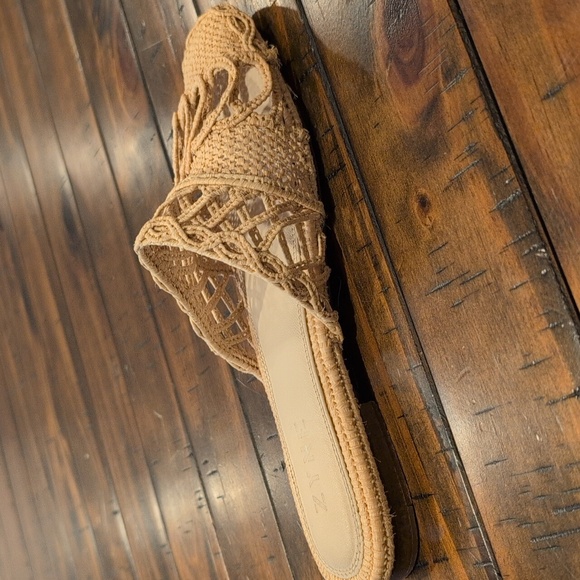 Zyne Raffy I Mule Slides Raffia 38 - Picture 6 of 9